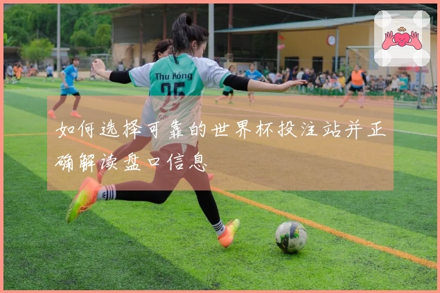 如何选择可靠的世界杯投注站并正确解读盘口信息